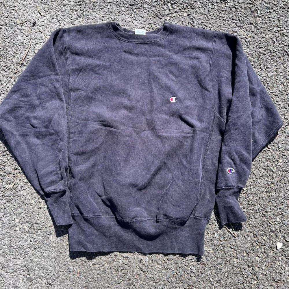 1980s Reverse Weave Champion Sweater size L